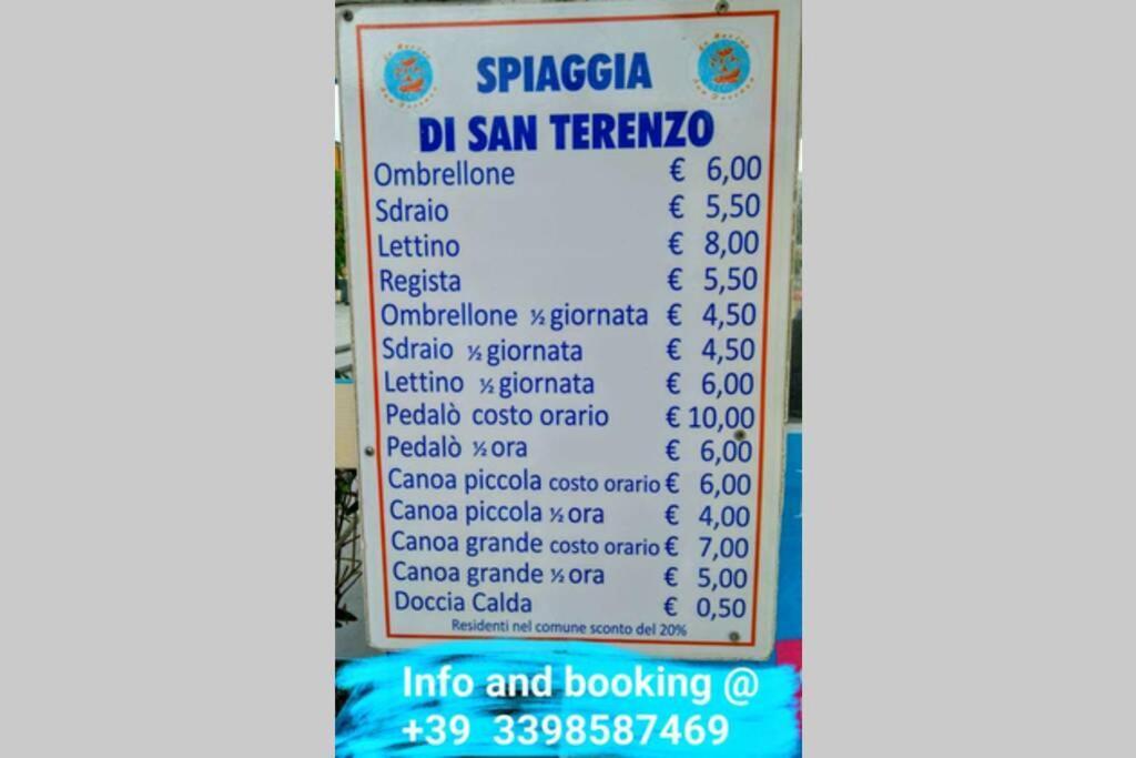 Apartament Casa Del Pescatore A 100M Dal Mare 011016-Lt-0569 Lerici Zewnętrze zdjęcie